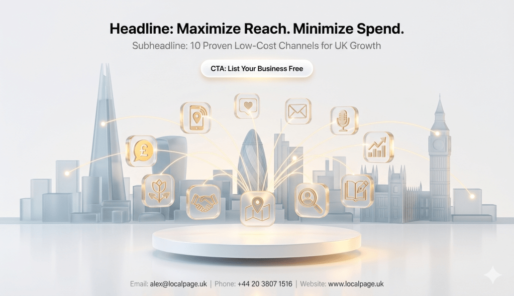 10 Best Low-Cost Advertising Channels for UK Businesses&nbsp;(Free)